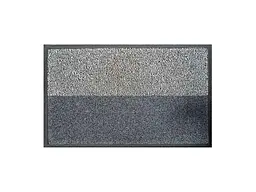 Килимок DARIANA 60x90 під двері п/д Double сірий