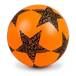 Дитячий гумовий м'яч Зірка Bambi RB20302(Orange) 60 грам, діаметр 18 см