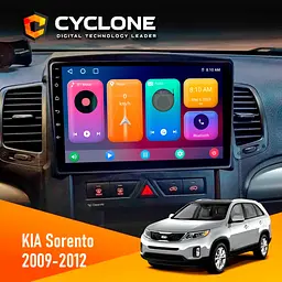 Штатна магнітола KIA Sorento 2009-2012 Cyclone C10-001 2x32 CPL Cyclone (НФ-00004387)