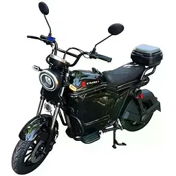 Електроскутер Cruzzer 2500 (2500W, 60V, 30Ah) літій-іонний акумулятор чорний