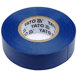 Ізоляційна стрічка Yato 20 м х 19 мм синя (YT-81651)