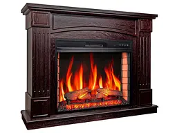 Камінокомплект ArtiFlame BOSTON AF28S ТЕМНИЙ ГОРІХ (зі звуком) - мініатюра 2