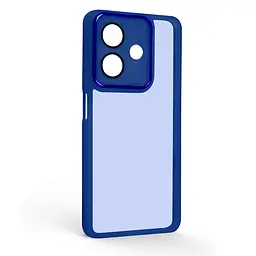Защитный чехол для OPPO A3x 4G/A3 4G/A40m 4G, Shade, синий, TPU+PC, матовый, защита всего корпуса, панель-накладка, противоударный, с высокими бортами, амортизирует удары при падениях, ArmorStandart (ARM80874)