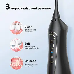 Іригатор Fairywill 5020E Black - мініатюра 3