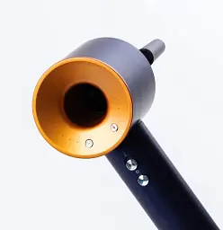 Фен з іонізацією Super Hair Dryer 5в1 безшумний з 5 насадками для укладання волосся синій - мініатюра 3