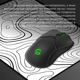 Килимок для мишки GamePro (MP145AW) White (MP145AW) - мініатюра 7