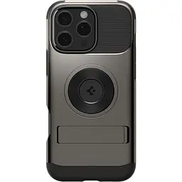 Протиударний чохол Spigen Slim Armor MagSafe Gunmetal для iPhone 16 Pro Max (ACS08033) - мініатюра 4