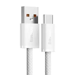 Кабель Baseus Dynamic Series USB-A to USB-C 2m White (CALD000702) - мініатюра 2