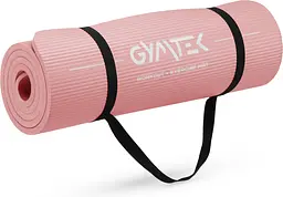 Килимок (мат) для фітнесу Queenfit NBR 1,5см рожевий - мініатюра 10