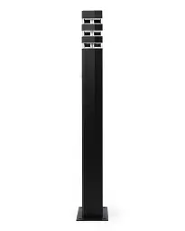 Вуличний світильник з датчиком руху Nowodvorski 9097 Rio Sensor E27 1x10W IP54 чорний - мініатюра 5