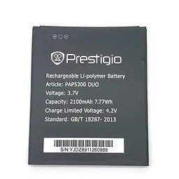 Акумулятор PAP5300 для Prestigio 5300 MultiPhone PAP Duo 2100 mAh (03204)