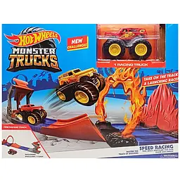 Ігровий набір Автотрек "Monster Trucks" MS44(Red) 1 машинка в комплекті