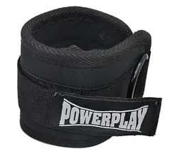 Манжета для тяги PowerPlay 4334 Ankle Strap Чорна (PP_4334_Black) - мініатюра 2