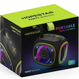 Bluetooth колонка Hopestar PartyBox mini 10W Black - мініатюра 3