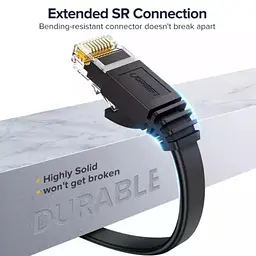 Кабель Ugreen NW102 Cat 6 UTP Lan Cable 20m (20166) - мініатюра 2