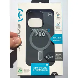 Оригінальний протиударний чохол Speck Presidio2 Pro MagSafe для Iphone 15 Pro 6.1" Charcoal Grey 150446-3212 - мініатюра 2