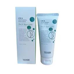 Крем Juno YEOSIM для ніг Cica Moisturizing зволожувальний з азійською центелою 100 мл