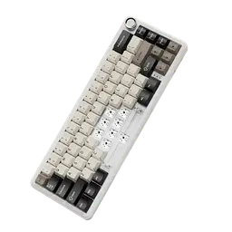 Клавіатура Attack Shark X66 RGB White Cheese - мініатюра 3