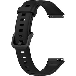 Ремінець DK для Huawei Band 7 Silicone Sport Band Classic (black)