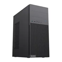 Корпус GameMax ET215 Black без БЖ Midi Tower ATX / Micro ATX / Mini ITX 1хType-C / 2хUSB 3.0 макс. CPU - 145 мм / VGA - 310 мм (ET-215-NP-2U3TYC)