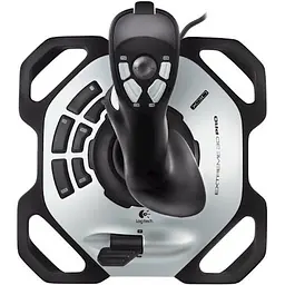 Геймпад рукоятка штурвала джойстик Logitech Extreme 3D Pro PC - мініатюра 2