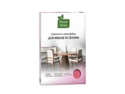 Серветка для прибирання SWEET HOME 1шт для Меблів