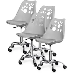 Комплект (4шт) детское кресло Evo-Kids Indigo Grey (арт H-232 G/G-Х4)
