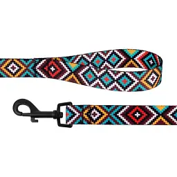 Повідець для собак Barksi BronzeDog Tribal гуцульский ментол XS - мініатюра 3
