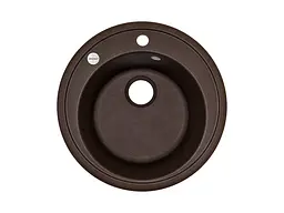 Кухонна мийка Adamant Sun Ø510x200 коричневий 000000570, Коричневий - мініатюра 2