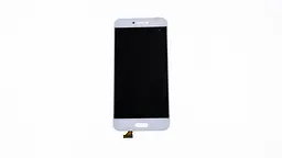 Дисплей для смартфона Xiaomi Mi 5c, white (У зборі з тачскріном)(без рамки) - мініатюра 2