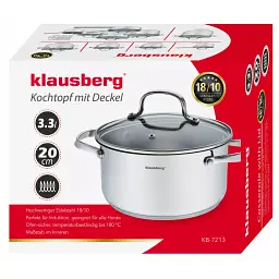 Каструля Klausberg KB-7213 20см 3.3л - мініатюра 7