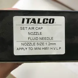 Сопло 1.2 мм для фарбопульпу D-951-MINI HVLP Italco hoz0006798 - мініатюра 3