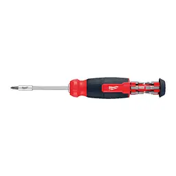 Викрутка зі змінними вставками 14-в-1 (PH/PZ/SL/TX/HEX) MILWAUKEE (PH1 / PH2 / PZ1 / PZ2 / T10 / T15 / T20 / T25 / Hex 3 / Hex 4 - мініатюра 4