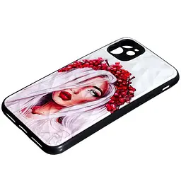 TPU+PC чохол Prisma Ladies для Apple iPhone 14 6.1" Ukrainian Girl, TPU+PC - мініатюра 2