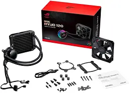 СВО ASUS ROG Ryuo Aura OLED 120 (90RC0010-M0UAY0) - мініатюра 5