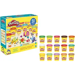 Набір маси для ліплення Hasbro Play-doh 20 баночок (F2829) - мініатюра 4