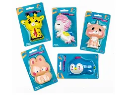 Іграшка-антистрес СКВІШ-наліпка Звірятка Vladi Toys VT9001-01 Різнокольоровий shop (4820234766277) - мініатюра 3