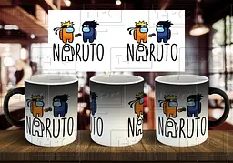 Чашка "Naruto Among Us style" 330 мл - мініатюра 2