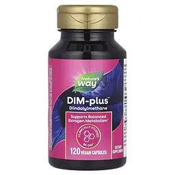 Натуральная добавка Nature's Way DIM-Plus Estrogen Metabolism, 120 вегакапсул - мініатюра 2