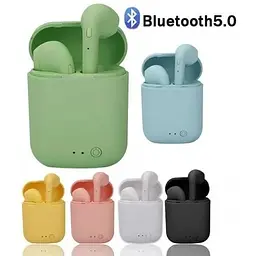 Бездротові навушники Hoco Gioio Mini-2 (i7mini) Bluetooth зелені - мініатюра 3