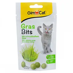 Ласощі для котів GimCat Gras Bits трава 40 г