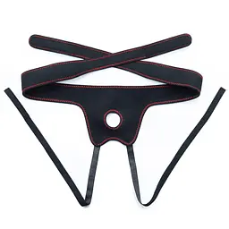 Трусики для страпона LoveToy Easy Strap on Harness As Pic чорний - мініатюра 4
