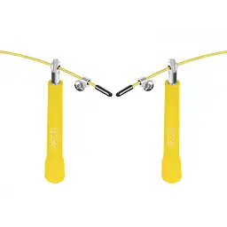 Скакалка 4FIZJO швидкісна для кросфіту Standard+ Yellow 4FJ0184 (P-5907739311535) - мініатюра 4