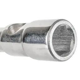 Ключ Sigma балонний посилений 24x27x400мм CrV satine (6032061) - мініатюра 4