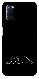 TPU чохол Demsky Lazy cat для Oppo A52 / A72 / A92