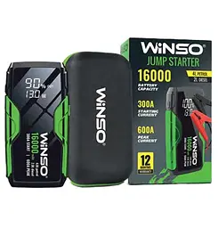 Пусковий пристрій Winso 300A-600A 16000mAh