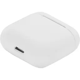 Чохол для навушників Apple AirPods 2 Silicone Case [White] [41364] - мініатюра 3