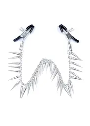 Затискачі для сосків Exclusive Nipple Clamps No.10 сріблясті - мініатюра 3
