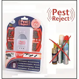 Ультразвуковий відлякувач Pest Reject набір 2 шт, електричний в розетку, для гризунів і комах - мініатюра 8