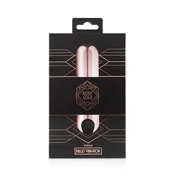 Вібратор Rosy Gold Nouveau Bullet 7.5 см рожеве золото - мініатюра 5